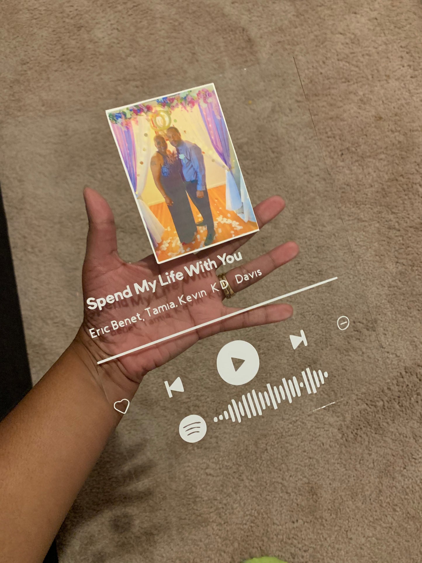 Music Keepsake (Spotify)